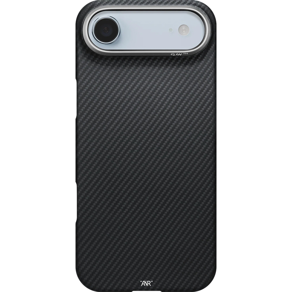 Etui aramidowe PITAKA Ultra-Slim Case do MagSafe, do iPhone Air, czarne z kevlarem