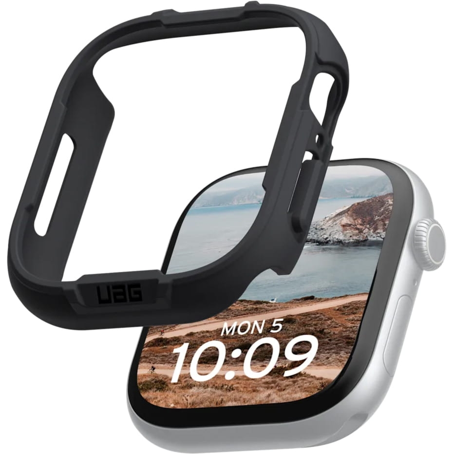 Etui pancerne Urban Armor Gear Scout do Apple Watch 11 / 10 (46 mm), czarne