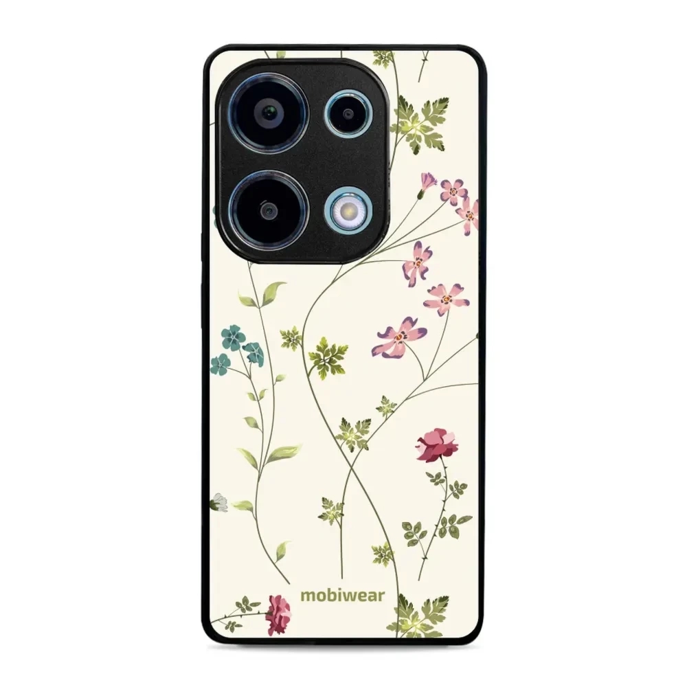 Etui ochronne do Xiaomi Redmi Note 13 Pro 4G, Mobiwear Glossy Case, sielski kwiat