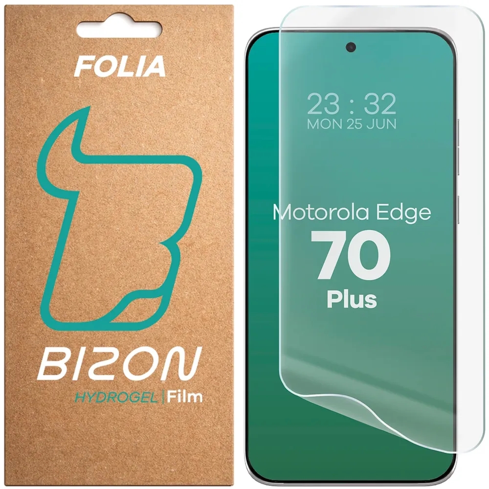 Folia hydrożelowa na ekran Bizon Film Hydrogel Front do Motorola Edge 70 Plus, 1 sztuka