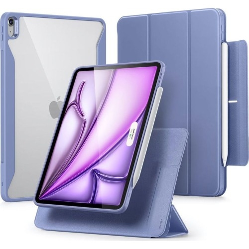 Image of Etui ESR Rebound Hybrid do iPad Air 13" 6 gen. 2024, fioletowe