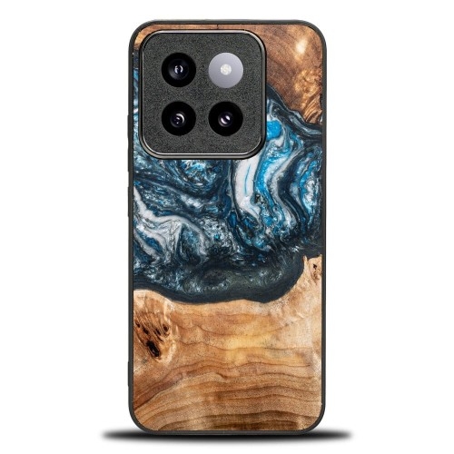 Image of Drewniane etui do Xiaomi 14T Pro, Bewood Unique Planets Ziemia