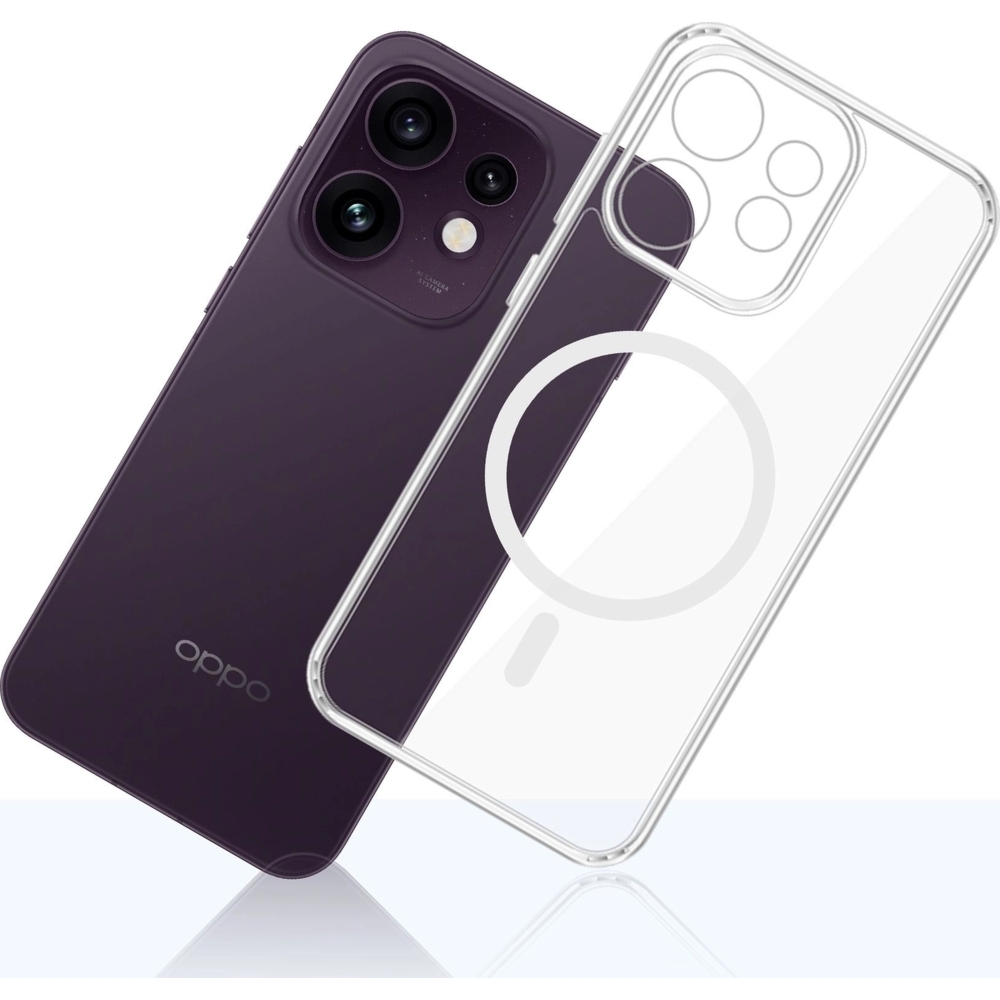 OUTLET: Etui 3mk Armor MagCase do MagSafe do Oppo Reno16 F / Reno16 FS 5G, przezroczyste