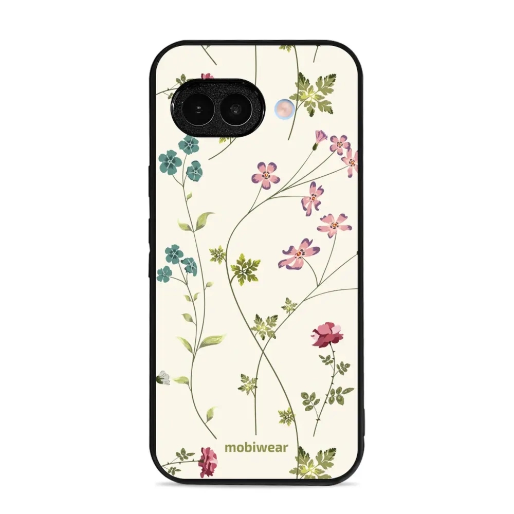 Etui ochronne do Google Pixel 9a, Mobiwear Glossy Case, sielski kwiat