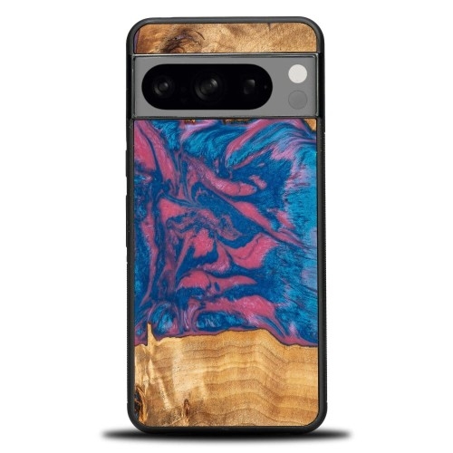 Image of Drewniane etui do Google Pixel 8, Bewood Unique Neons Vegas