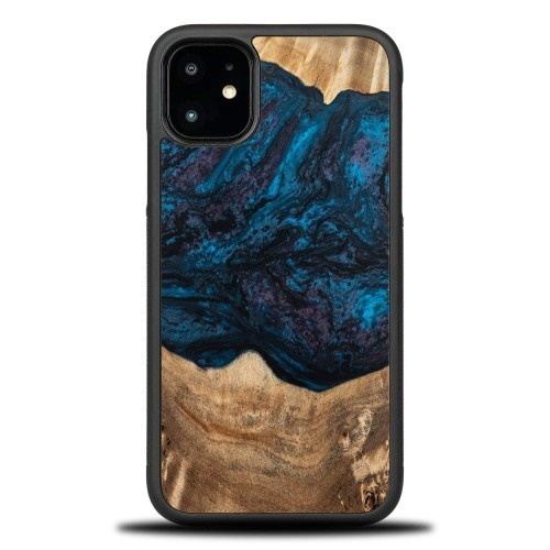 Image of Drewniane etui Bewood do iPhone 11, Neptun