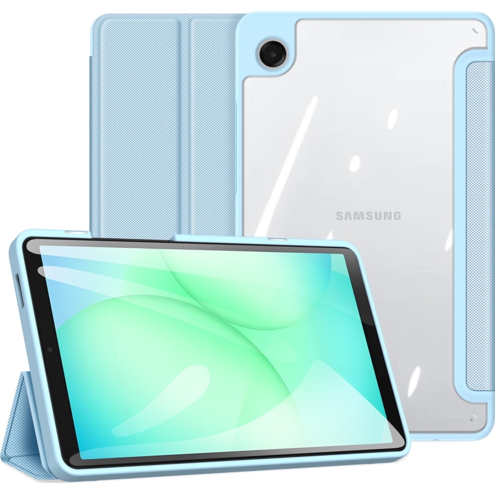 Etui z klapką Dux Ducis Toby do Galaxy Tab A11 / A9, niebieskie