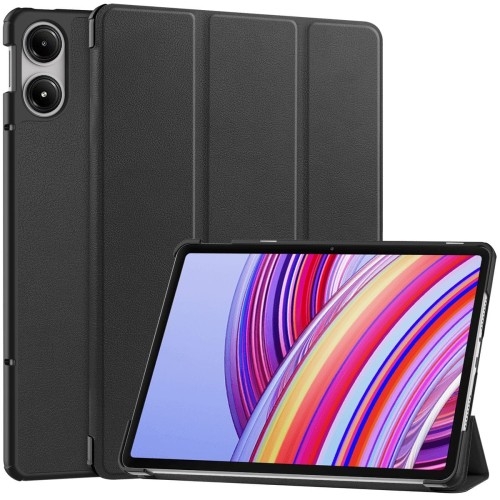 Image of Etui Bizon Case Tab Croc do Xiaomi Redmi Pad Pro 12.1, czarne