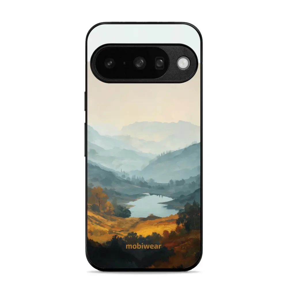 Etui ochronne do Google Pixel 10, Mobiwear Glossy Case, jezioro w dolinie