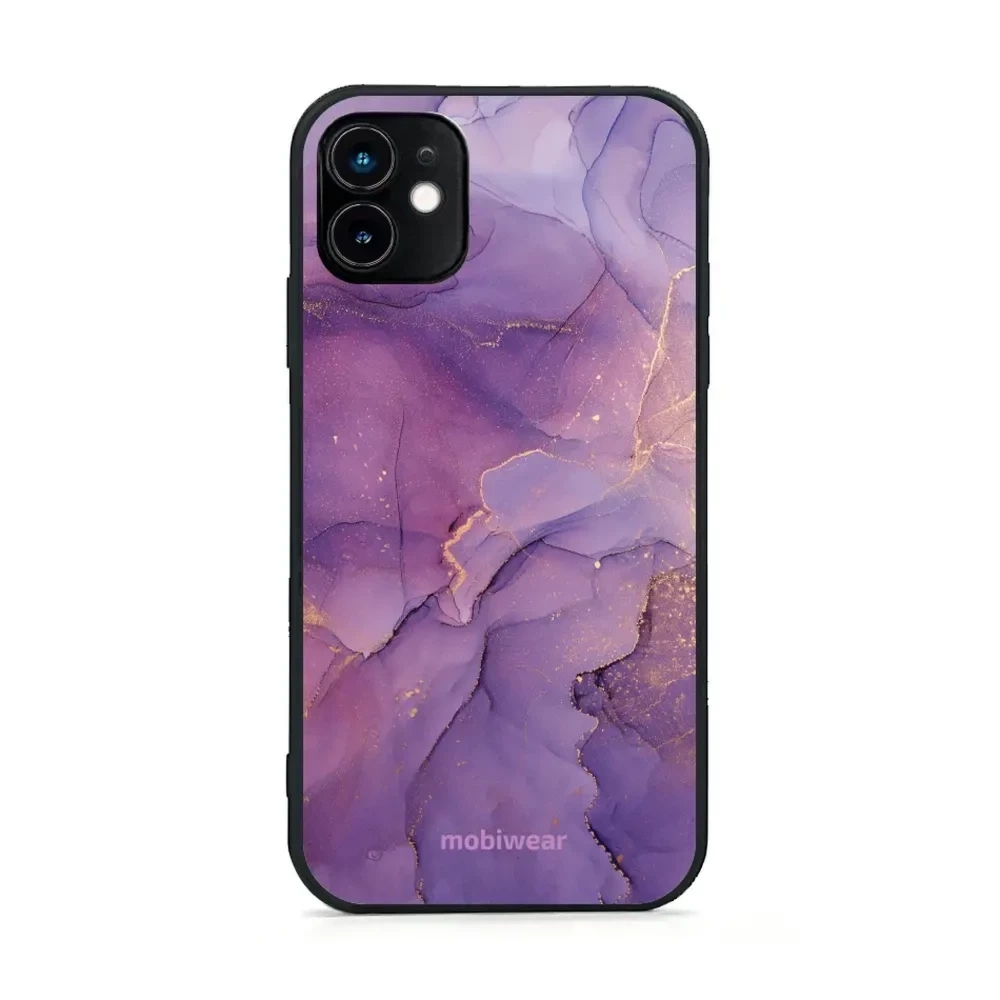 Etui ochronne do iPhone 11, Mobiwear Glossy Case, fioletowe
