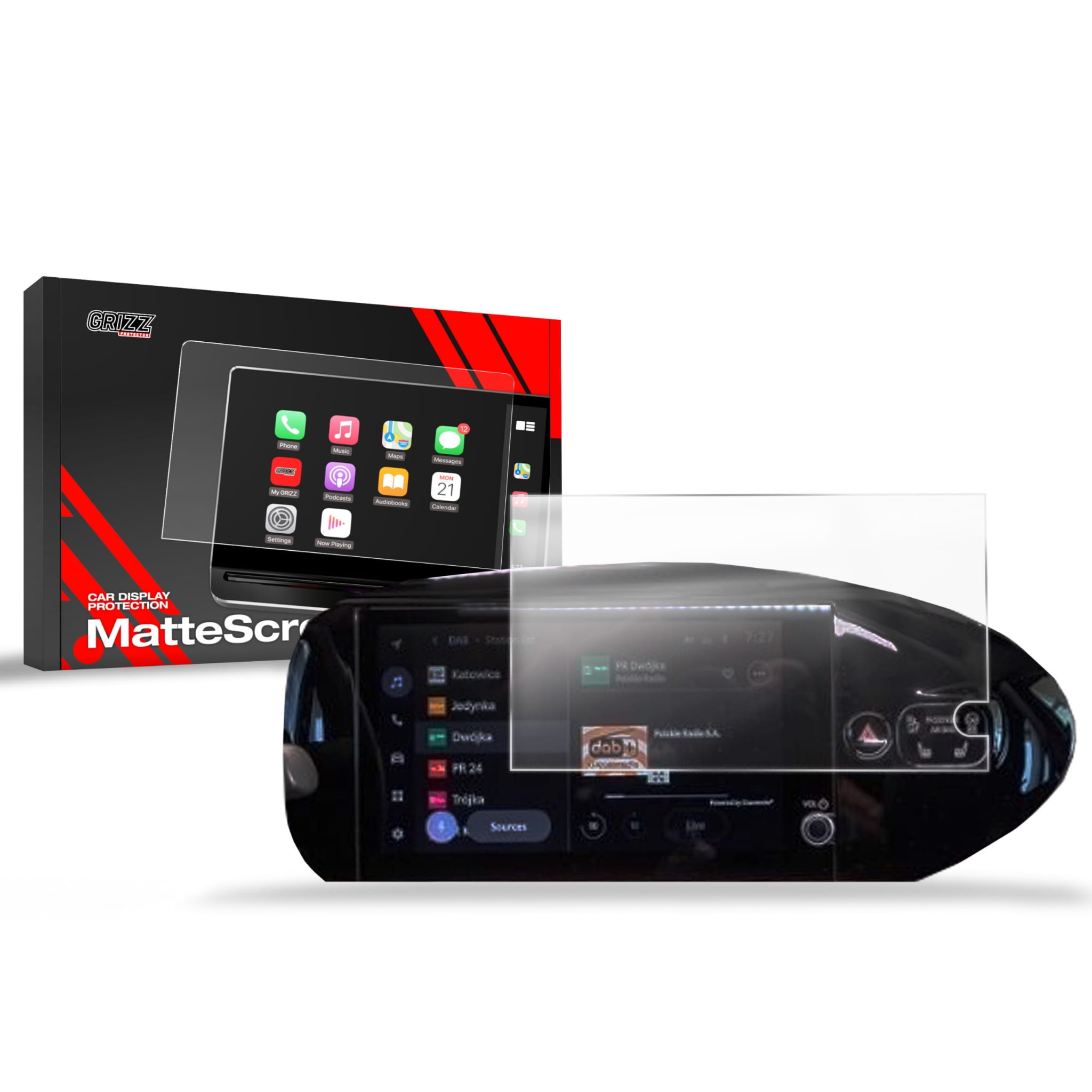 OUTLET: Folia matowa Grizz Protector do Toyota Aygo X 10,5″ (2024-2026)