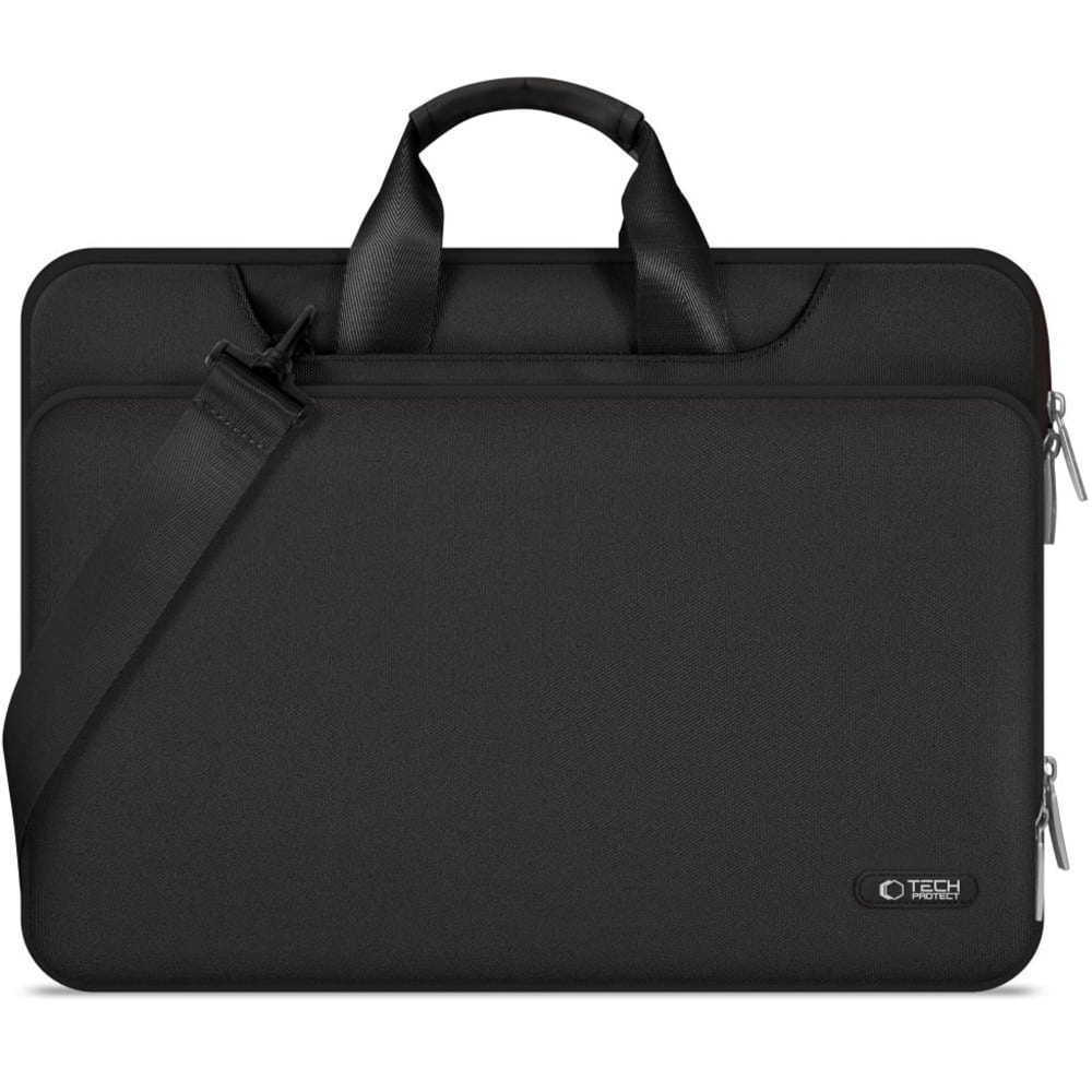 Torba na laptopa 15-16″ na ramię, Tech-Protect Pocket Bag, czarna