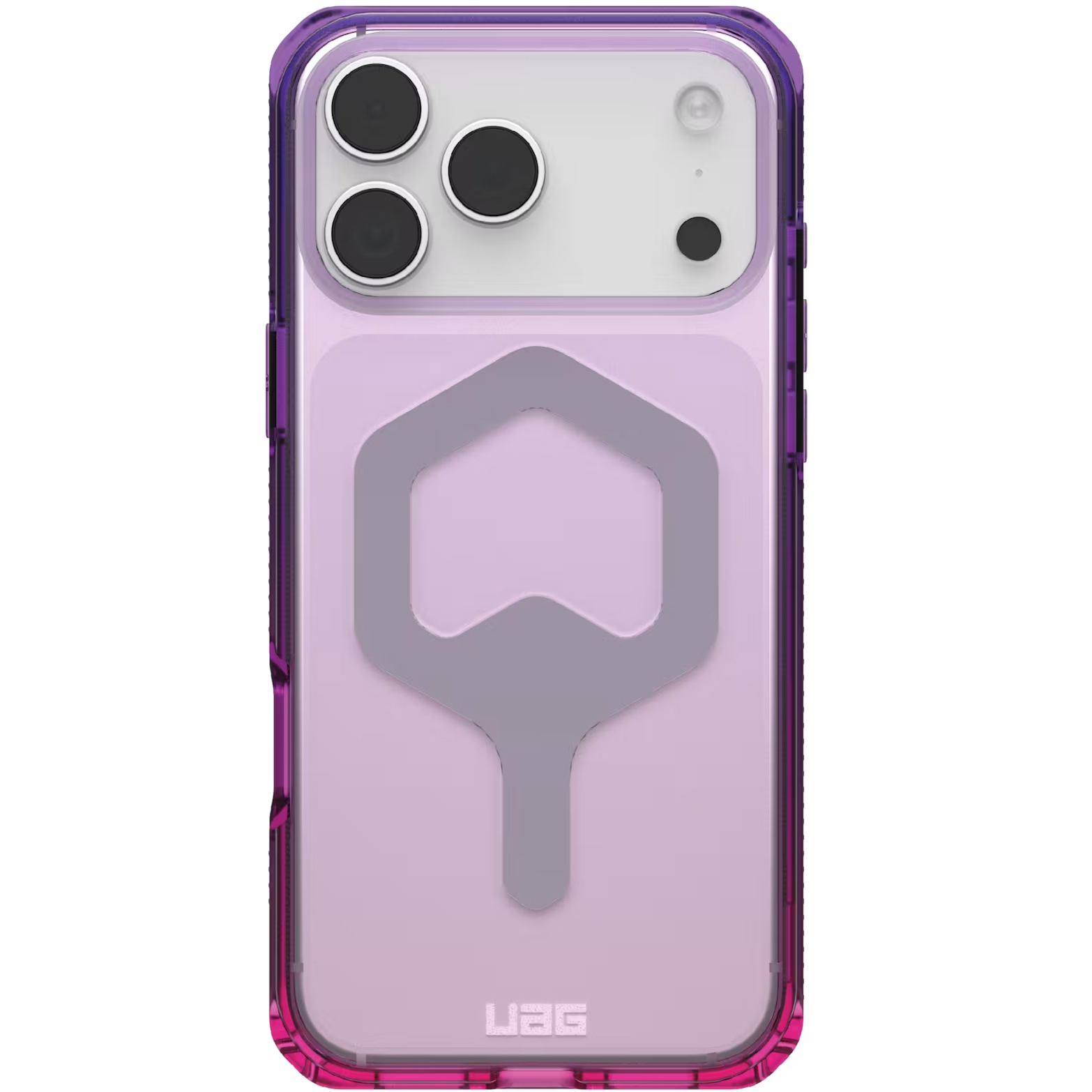 Etui pancerne UAG Plyo do MagSafe do iPhone 18 Pro Max / 17 Pro Max, fioletowo-różowe ombré