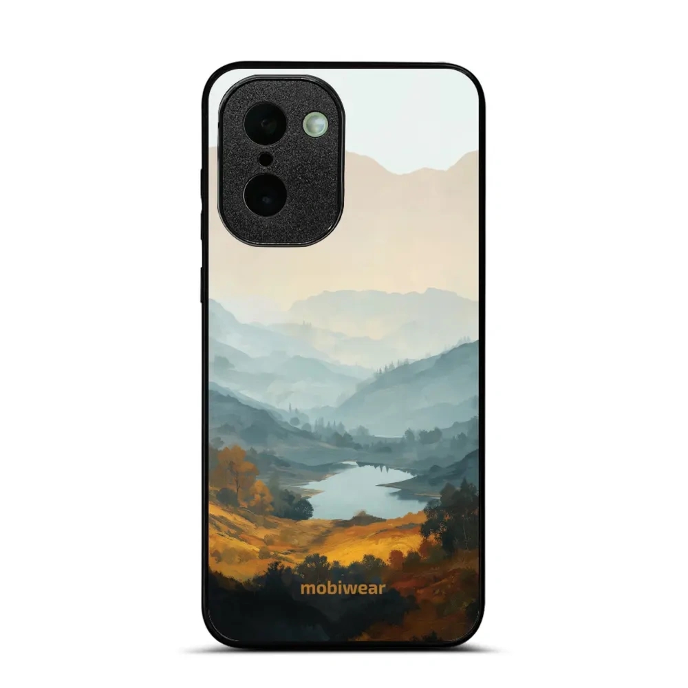 Etui ochronne do OnePlus 15R, Mobiwear Glossy Case, jezioro w dolinie