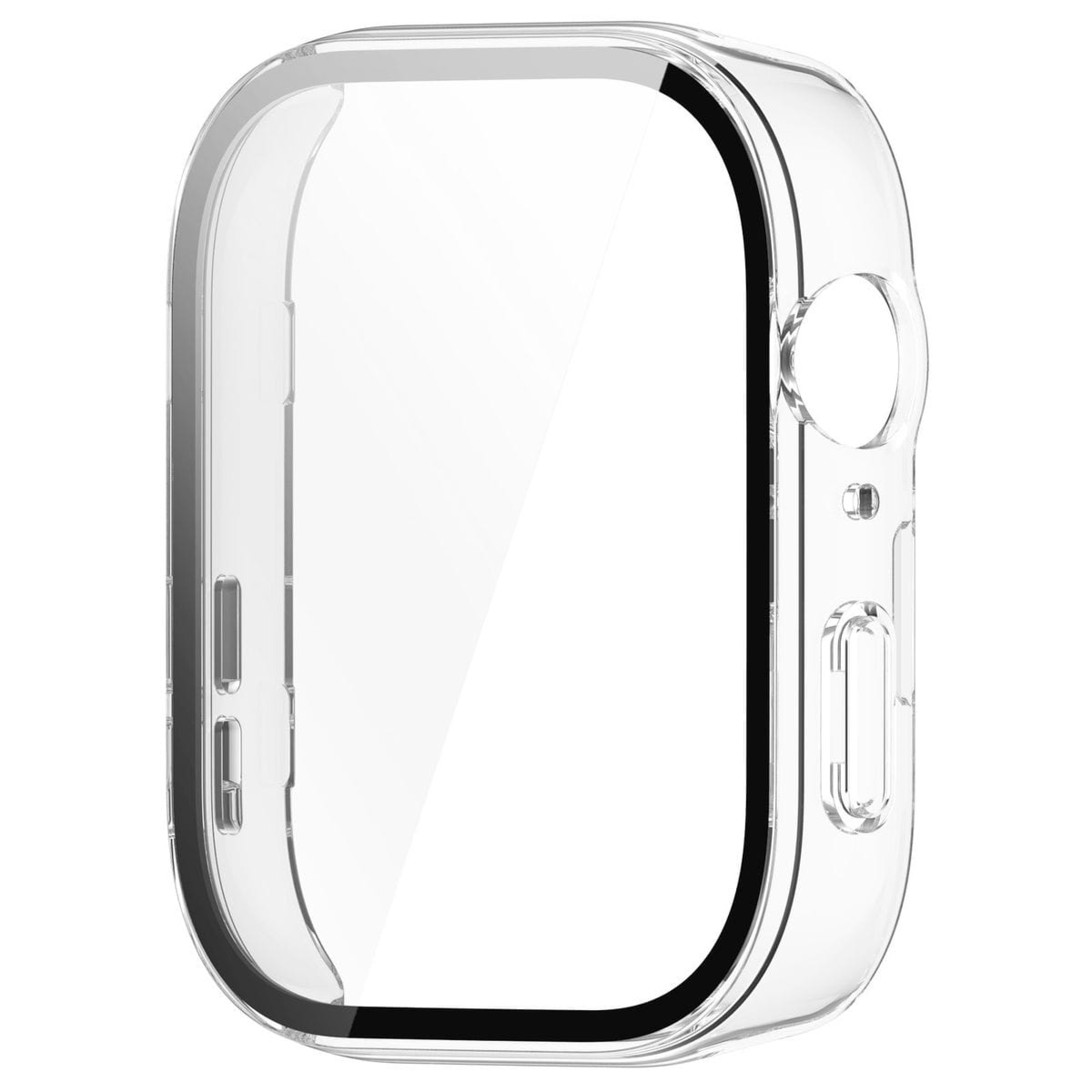 Etui Bizon Case Watch Adamo do Huawei Watch Fit 3, przezroczyste