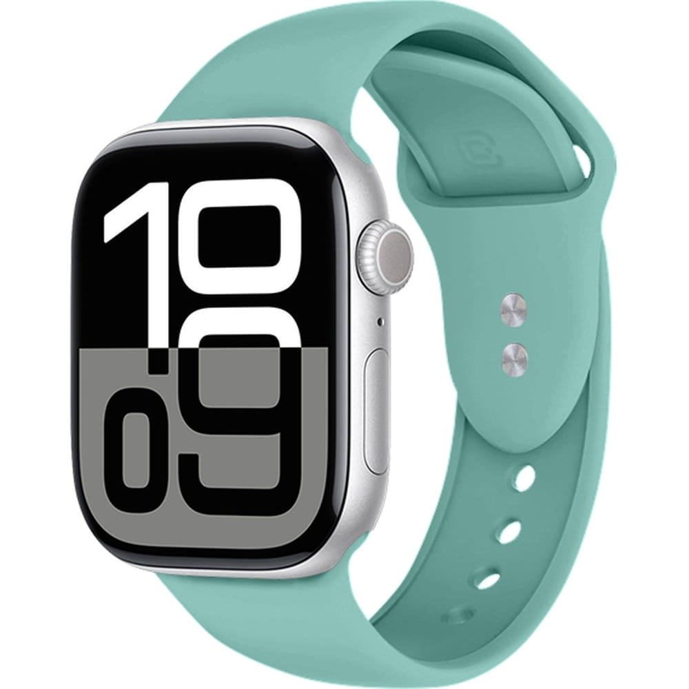 Image of Pasek Crong Sport Liquid Band do Apple Watch 42/41/40/38 mm, turkusowy