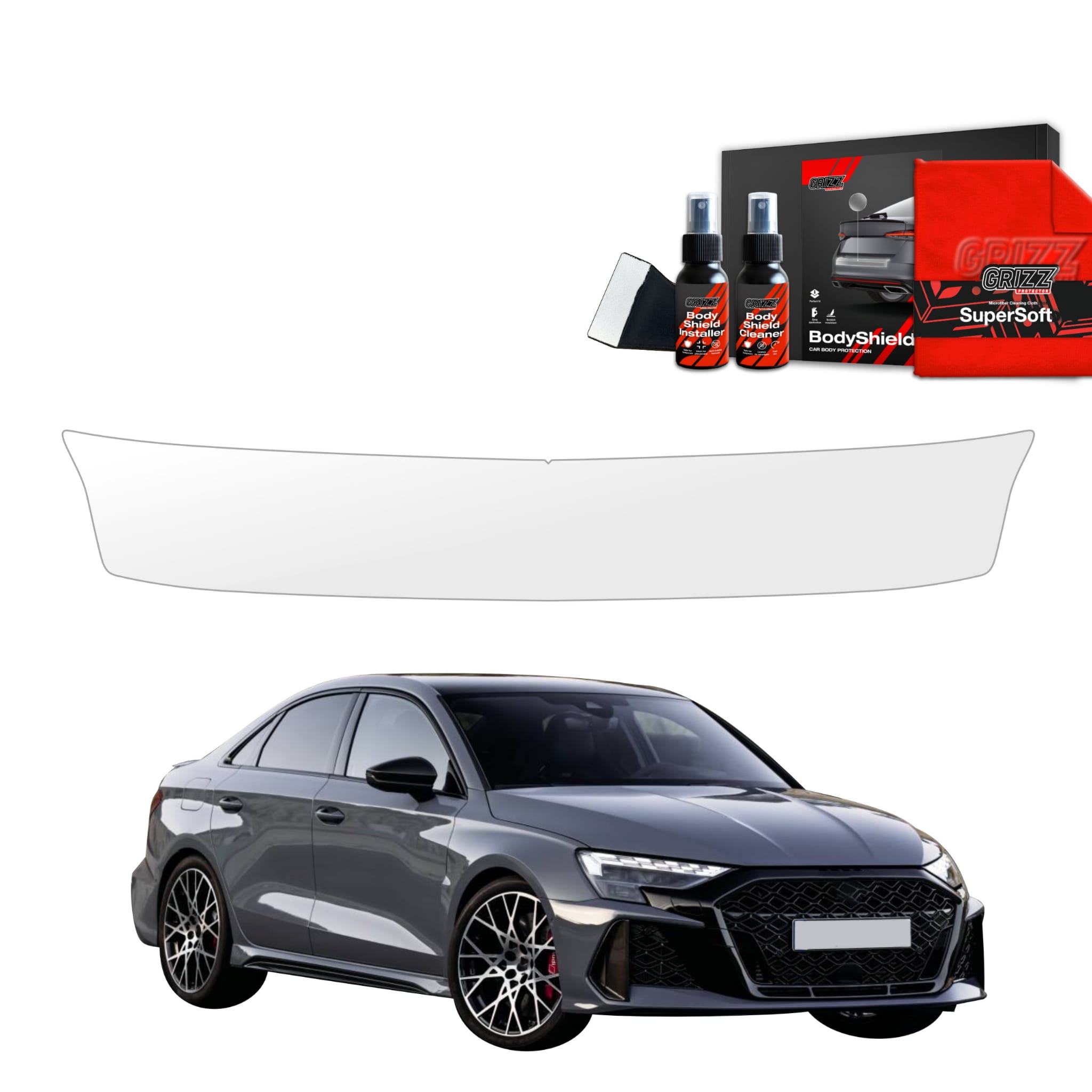 Folia ochronna Grizz Protector na próg bagażnika do Audi RS3 (2025-2026)