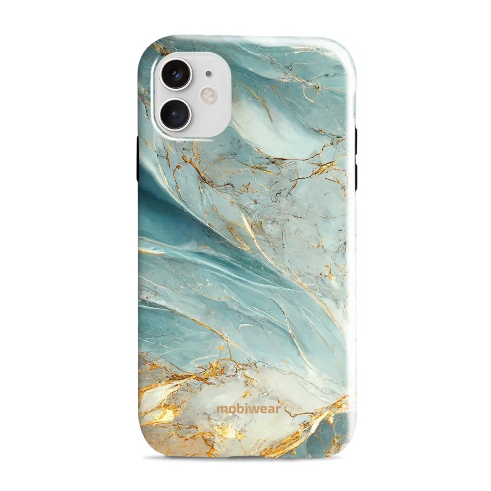 Etui ochronne do iPhone 11, Mobiwear Elite Pro, żyła lazuru