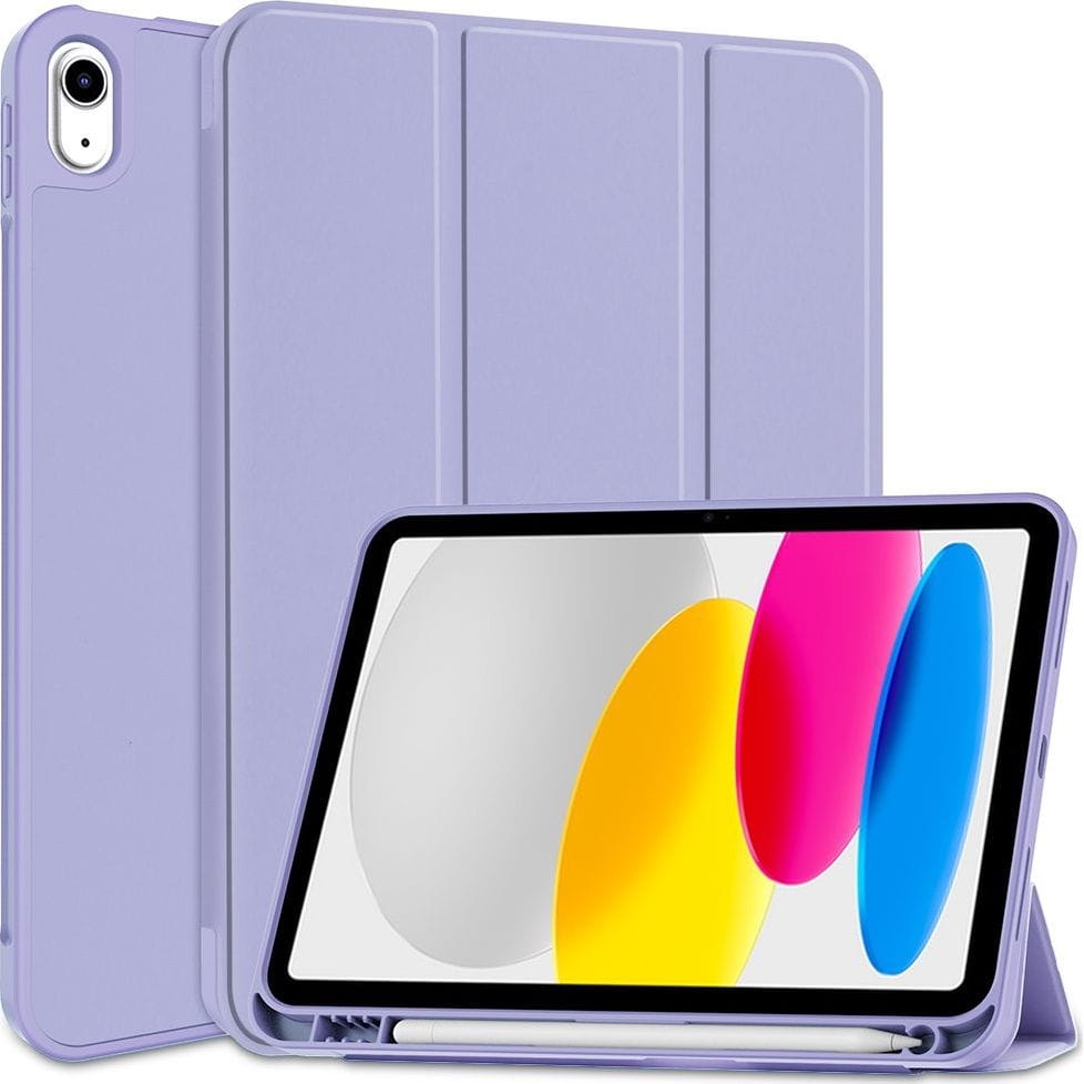 Image of OUTLET: Etui do iPad 11 / 10 gen. 2025 / 2022, Tech-Protect SC Pen, fioletowe
