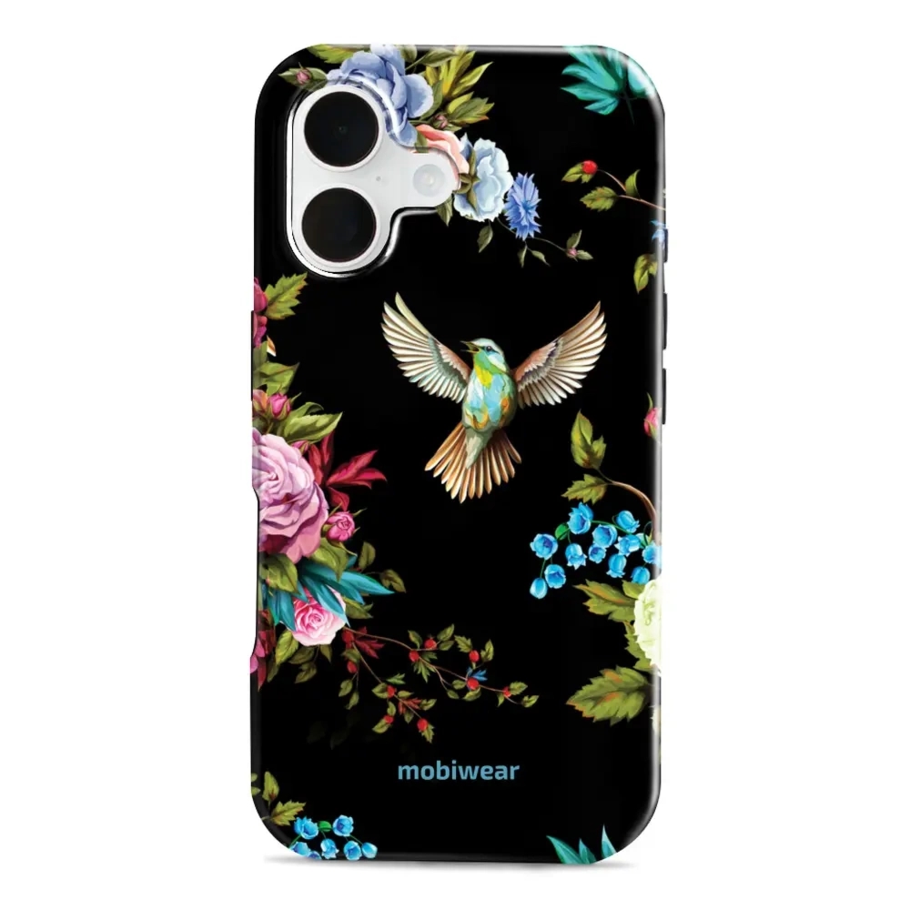 Etui ochronne do iPhone 16, Mobiwear Elite Pro, nocny koliber