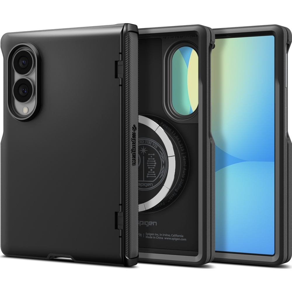 Etui Spigen Slim Armor Pro Mag do MagSafe do Galaxy Z Fold8, czarne