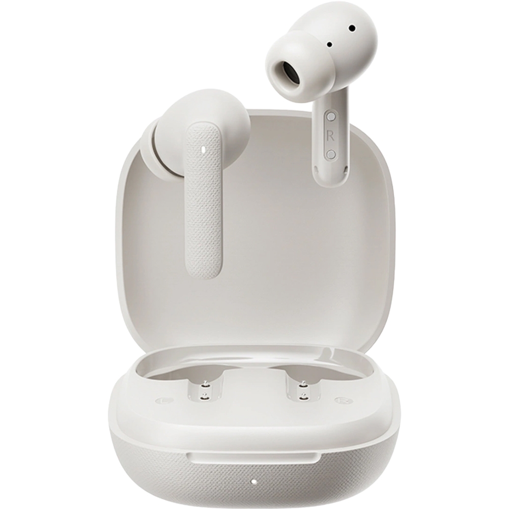 Słuchawki dokanałowe, QCY Buds, Bluetooth 5.4, IPX4, ENC, białe