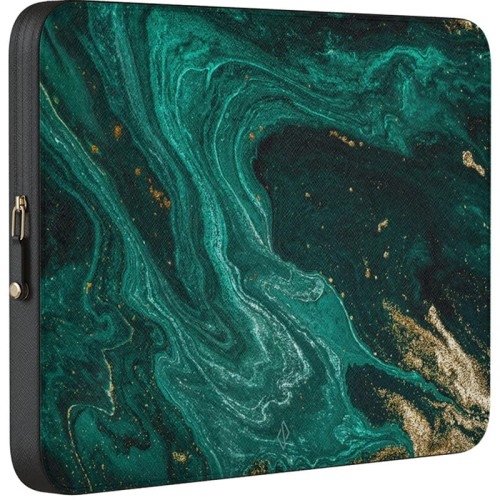 Image of Uniwersalne etui na laptopa do 16" Burga Emerald Pool, wielokolorowy morski