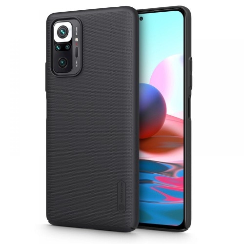 Image of Etui Nillkin Frosted Shield Xiaomi Redmi Note 10 Pro, czarne