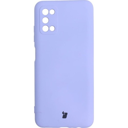 Image of Etui Bizon Case Silicone do Galaxy A03S, fioletowe