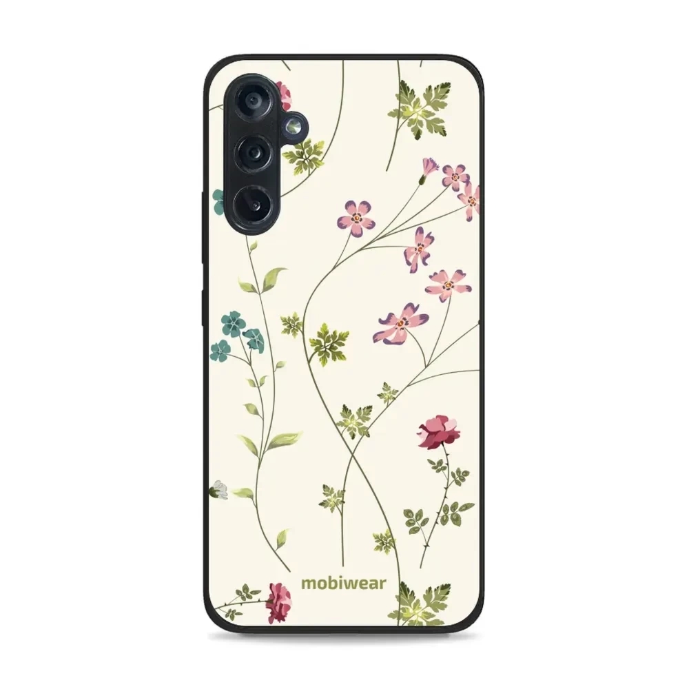 Etui ochronne do Galaxy M34 5G, Mobiwear Glossy Case, sielski kwiat
