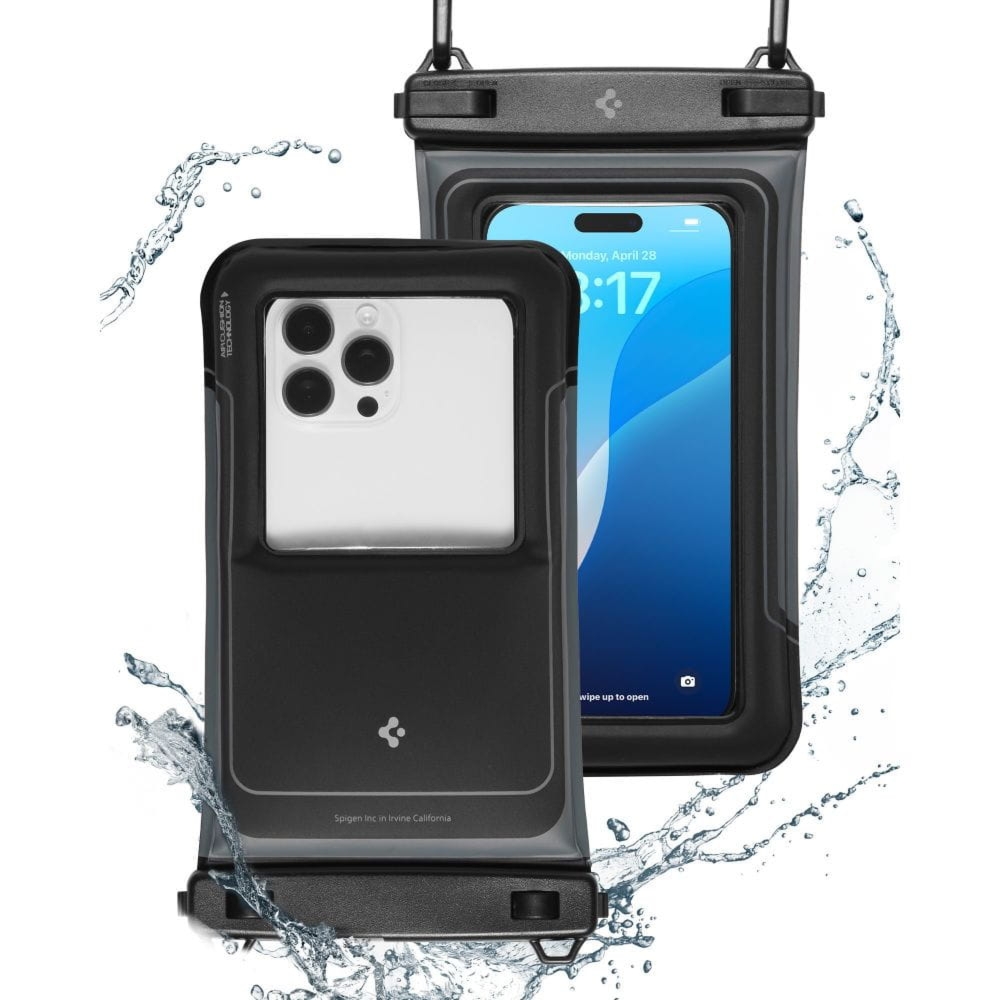 Etui wodoszczelne Spigen A611 Waterproof Float Case 2-Pack, czarne