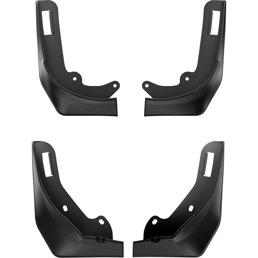 Image of Błotniki, chlapacze na przód i tył do Tesla Model Y (2022-), Spigen Mud Flaps, czarne