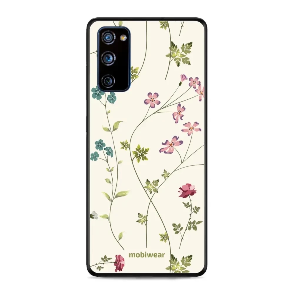 Etui ochronne do Galaxy S20 FE, Mobiwear Glossy Case, sielski kwiat