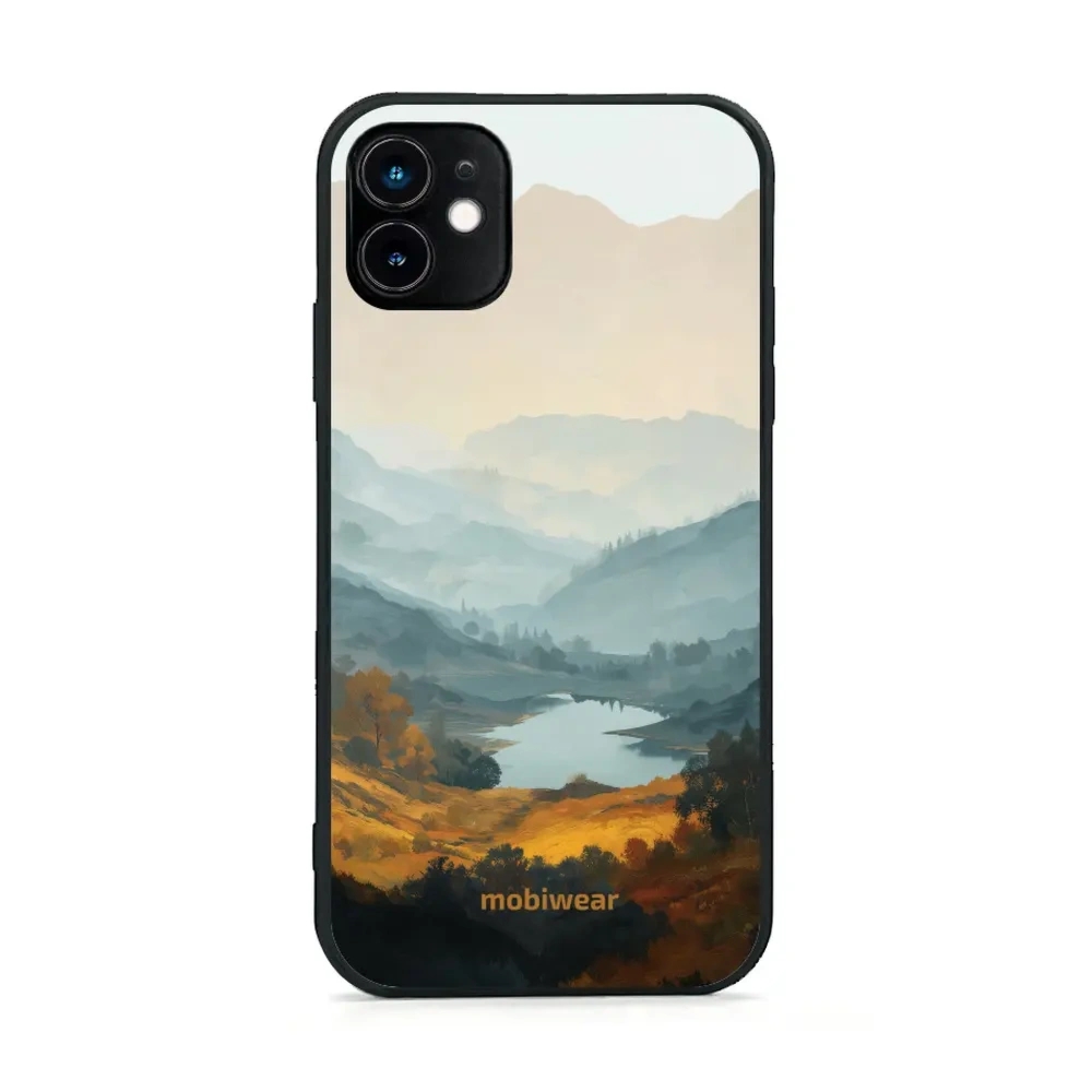 Etui ochronne do iPhone 11, Mobiwear Glossy Case, jezioro w dolinie