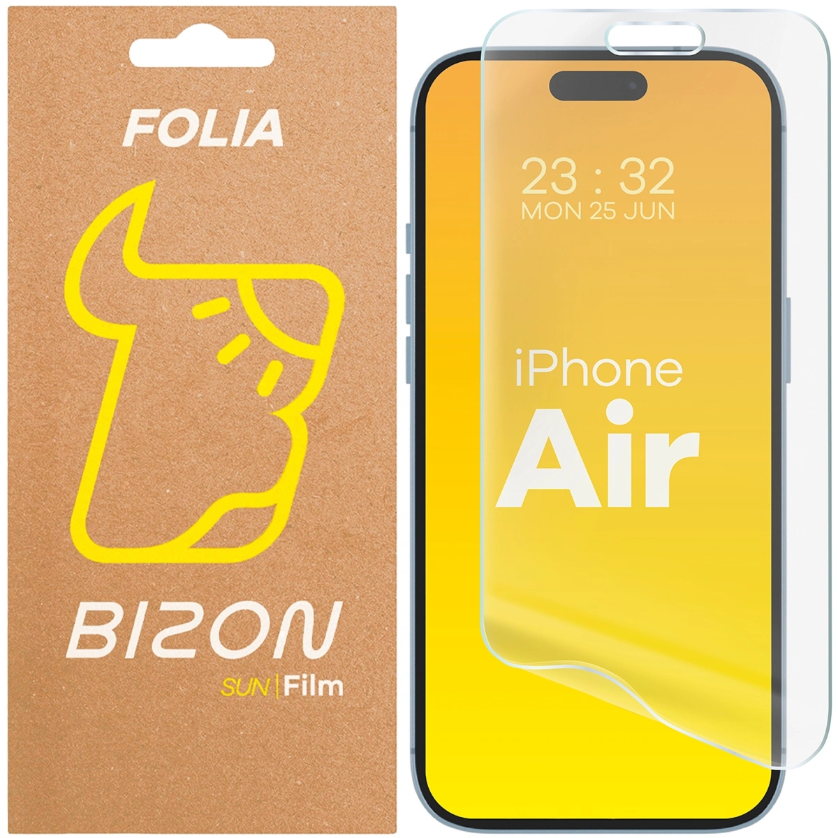 Folia matowa Bizon Film Sun do iPhone Air, 1 sztuka