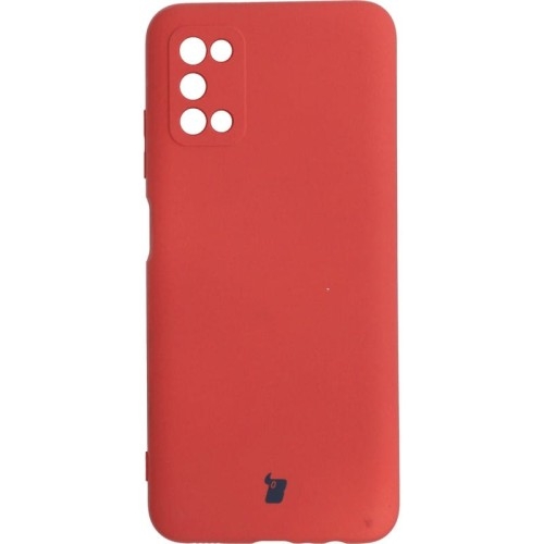 Image of Etui Bizon Case Silicone do Galaxy A03S, ciemny róż