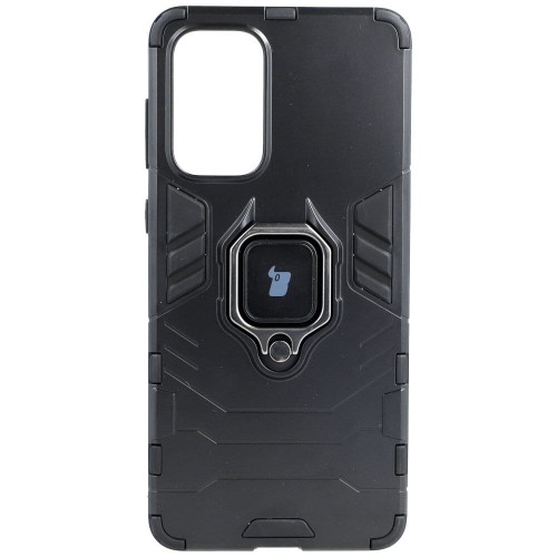 Image of Etui Bizon Case Armor Ring do Galaxy A73 5G, czarne