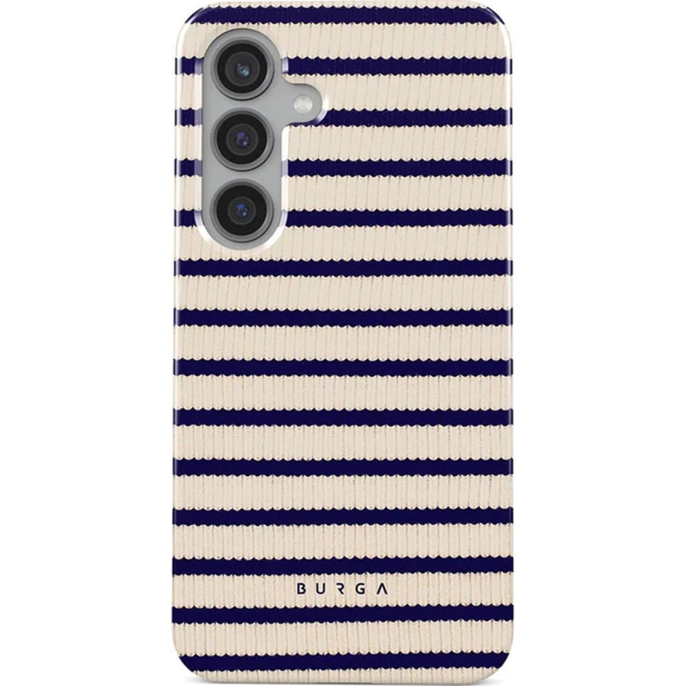OUTLET: Etui Burga Old Money Tough do Galaxy S24, beżowo-granatowe