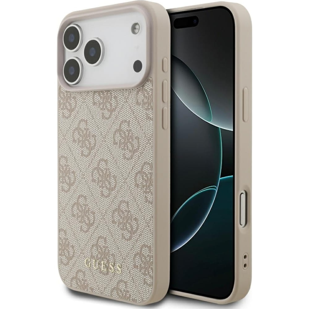 Etui Guess Hardcase 4G Classic do iPhone 18 Pro Max / 17 Pro Max, różowe