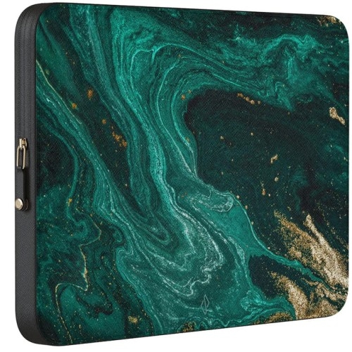 Image of Uniwersalne etui na laptopa do 14" Burga Emerald Pool, wielokolorowy morski