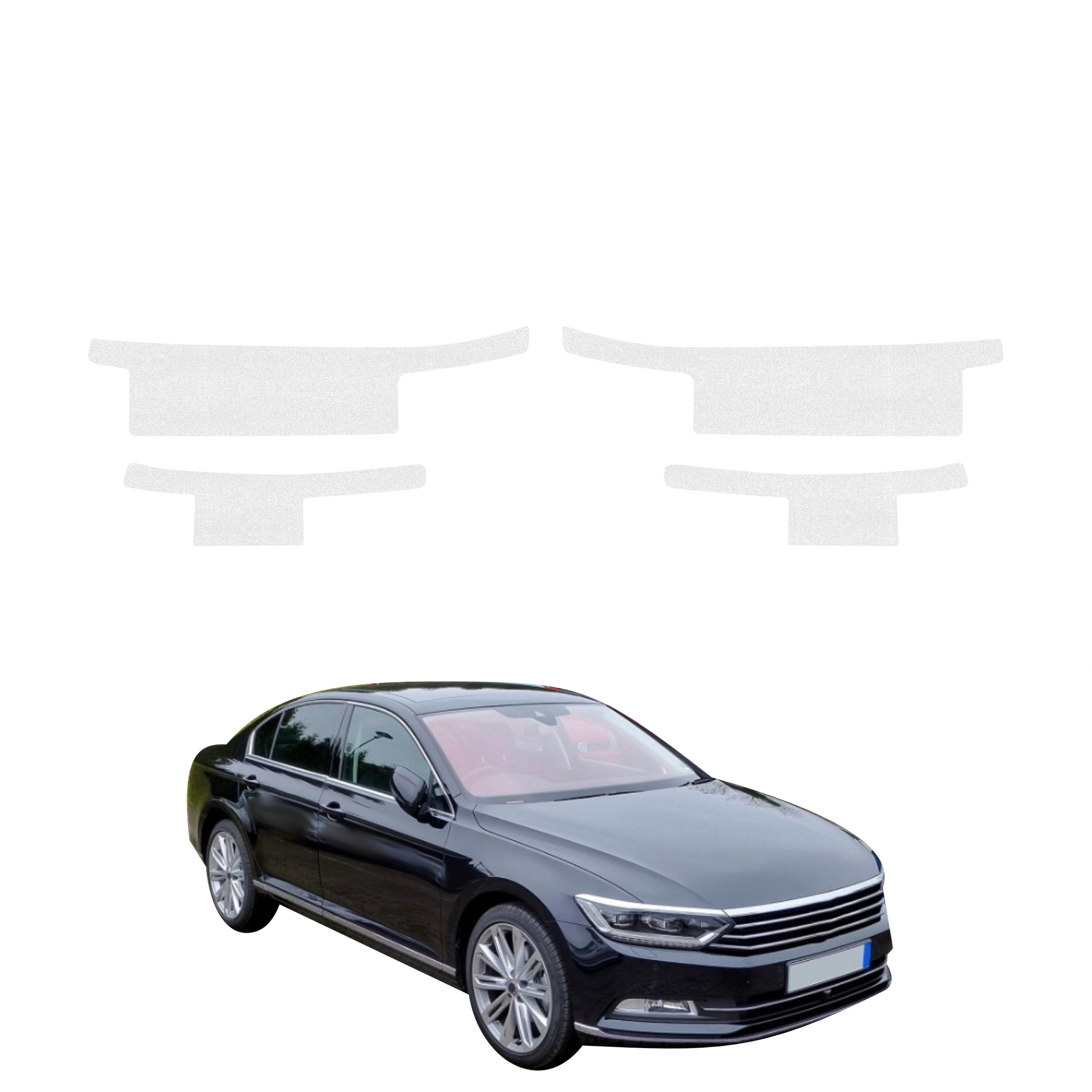 4w1 Bezbarwna powłoka techniczna Grizz Protector na progi Volkswagen Passat B8 Sedan (2014-2022)