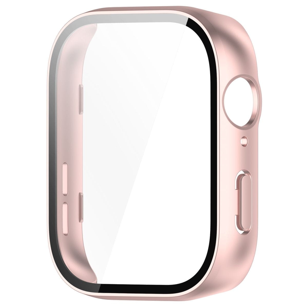 Etui Bizon Case Watch Adamo do Huawei Watch Fit 3, różowe