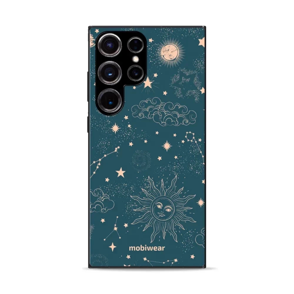 Etui ochronne do Galaxy S23 Ultra, Mobiwear Glossy Case, astralny pył