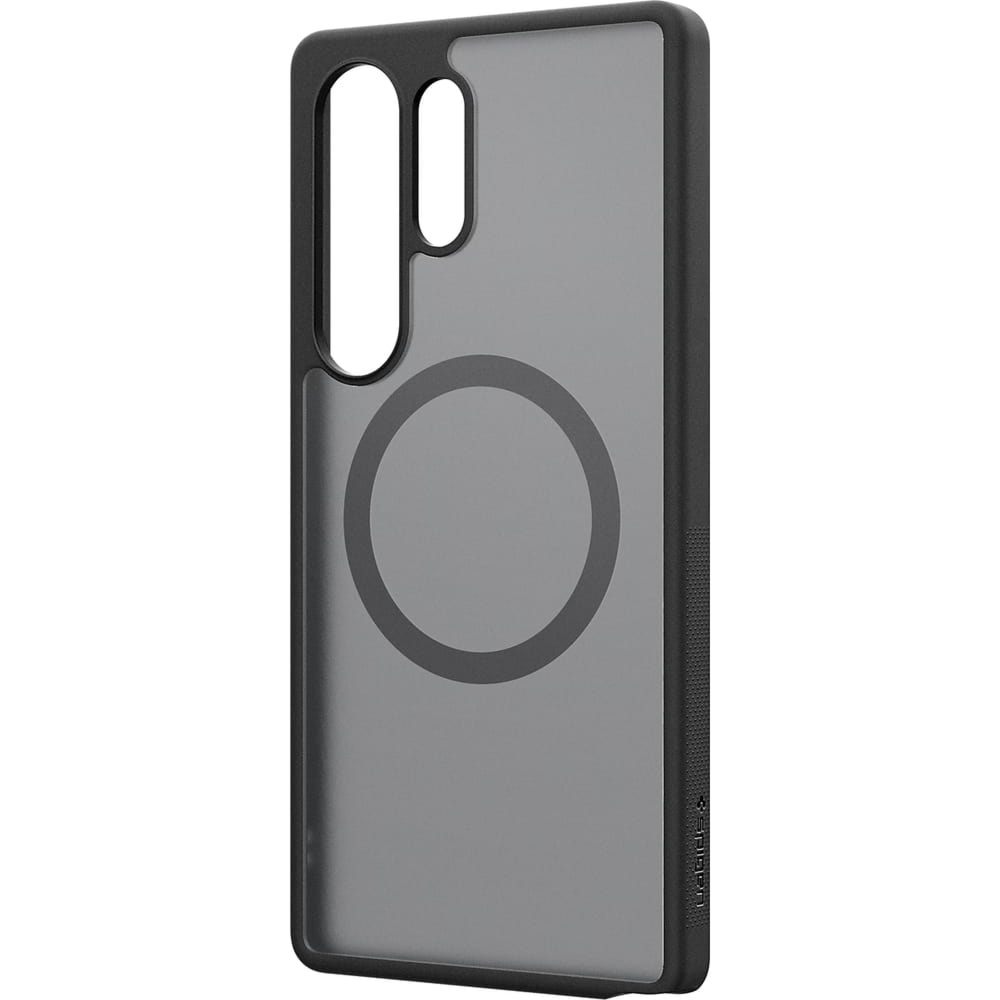 Etui magnetyczne Spigen Capella do Galaxy S25 Ultra, przydymione-czarne