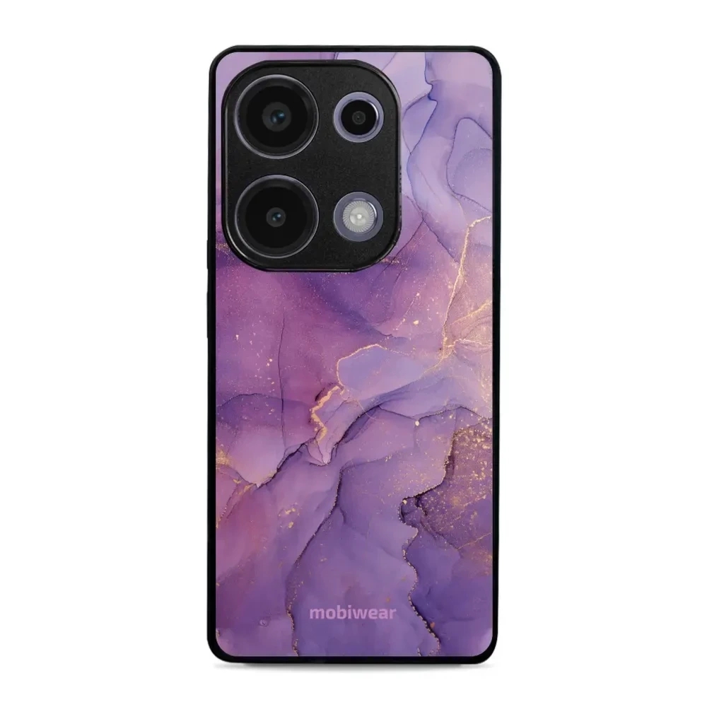 Etui ochronne do Xiaomi Poco M6 Pro 4G, Mobiwear Glossy Case, fioletowe
