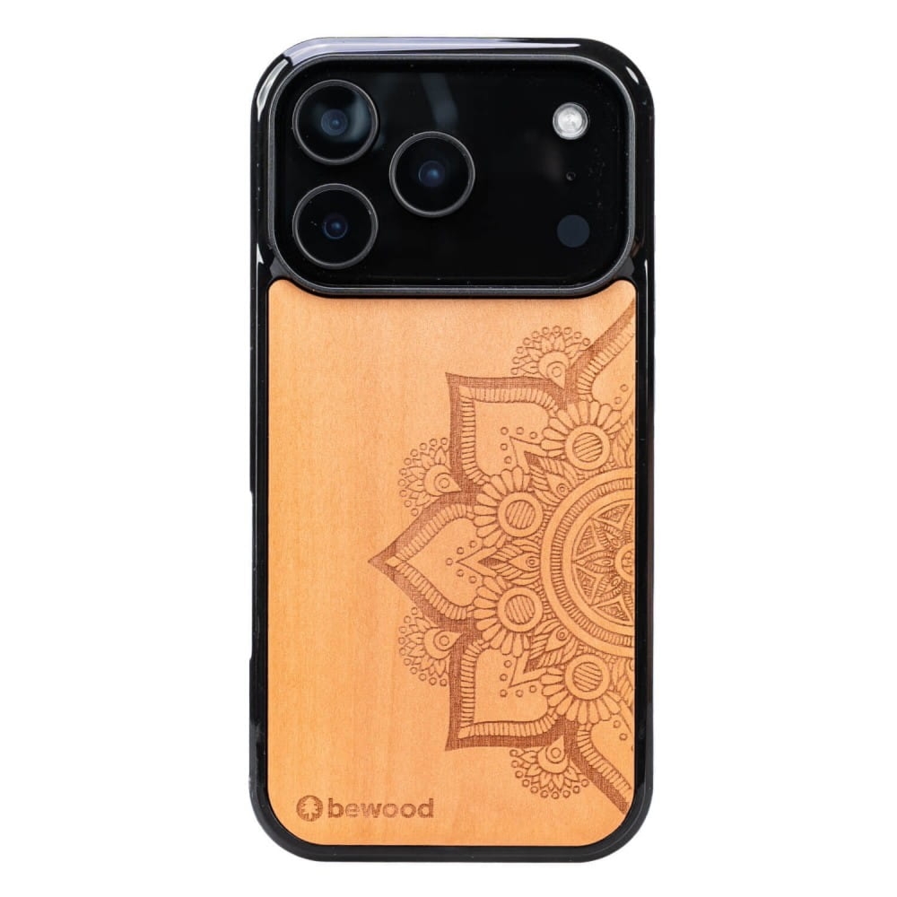 Drewniane etui do iPhone 17 Pro, Bewood Mandala Jabłoń