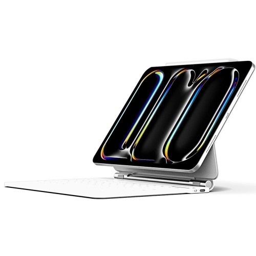 Image of Etui z klawiaturą Bluetooth Dux Ducis (MK Series) do iPad Pro 11" 5 gen. 2024, białe