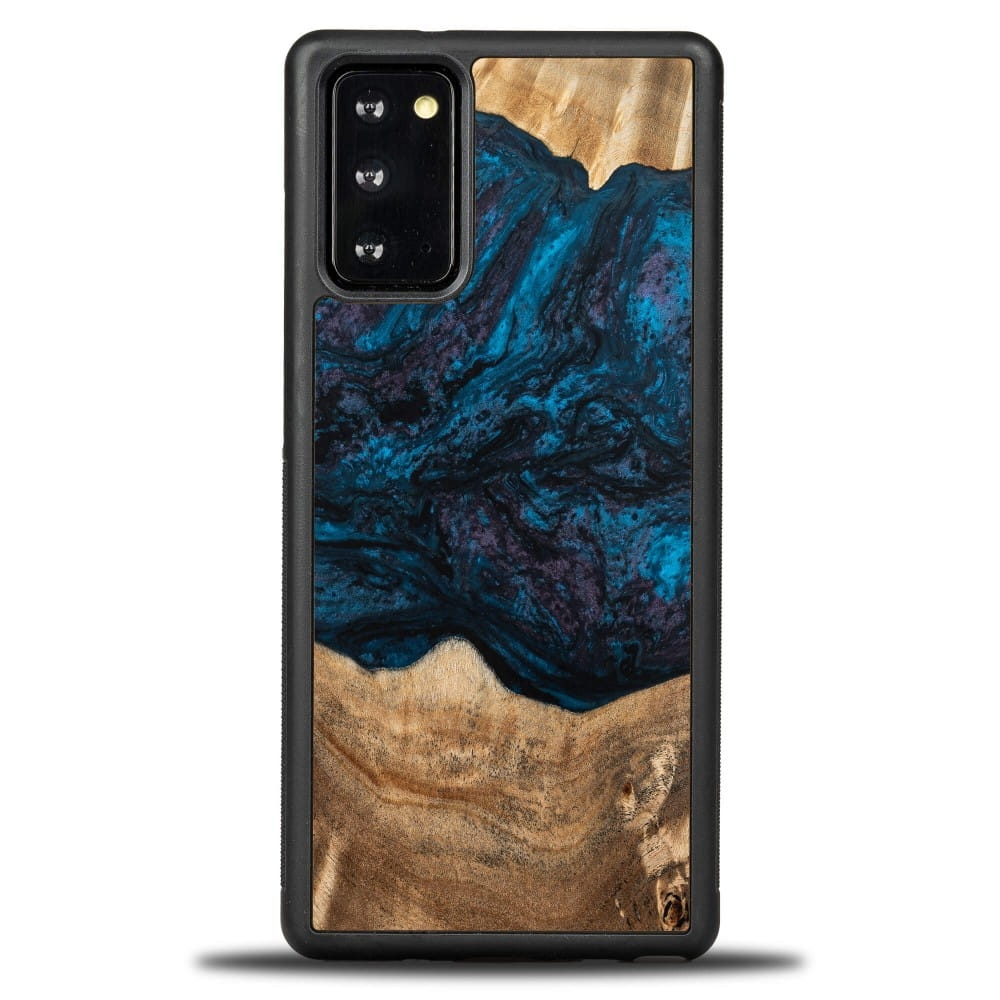 Image of Drewniane etui do Galaxy Note 20, Bewood Unique Planets Neptun