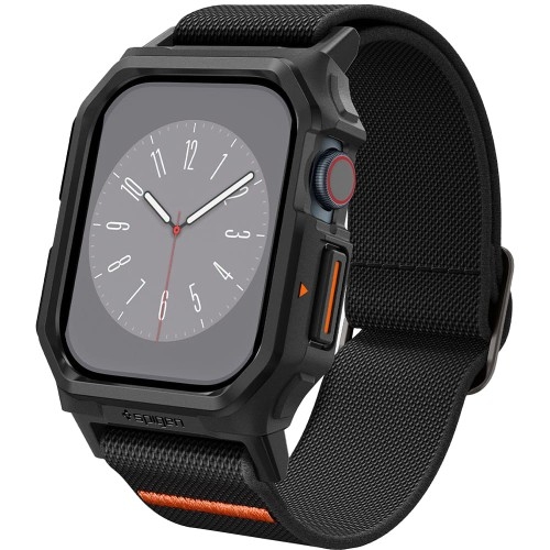 Image of Etui z paskiem Spigen Lite Fit Pro do Apple Watch 10 42mm, czarne