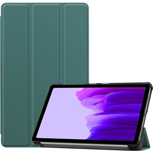 Image of Etui Bizon Case Tab Croc do Galaxy Tab A7 Lite, ciemnozielone